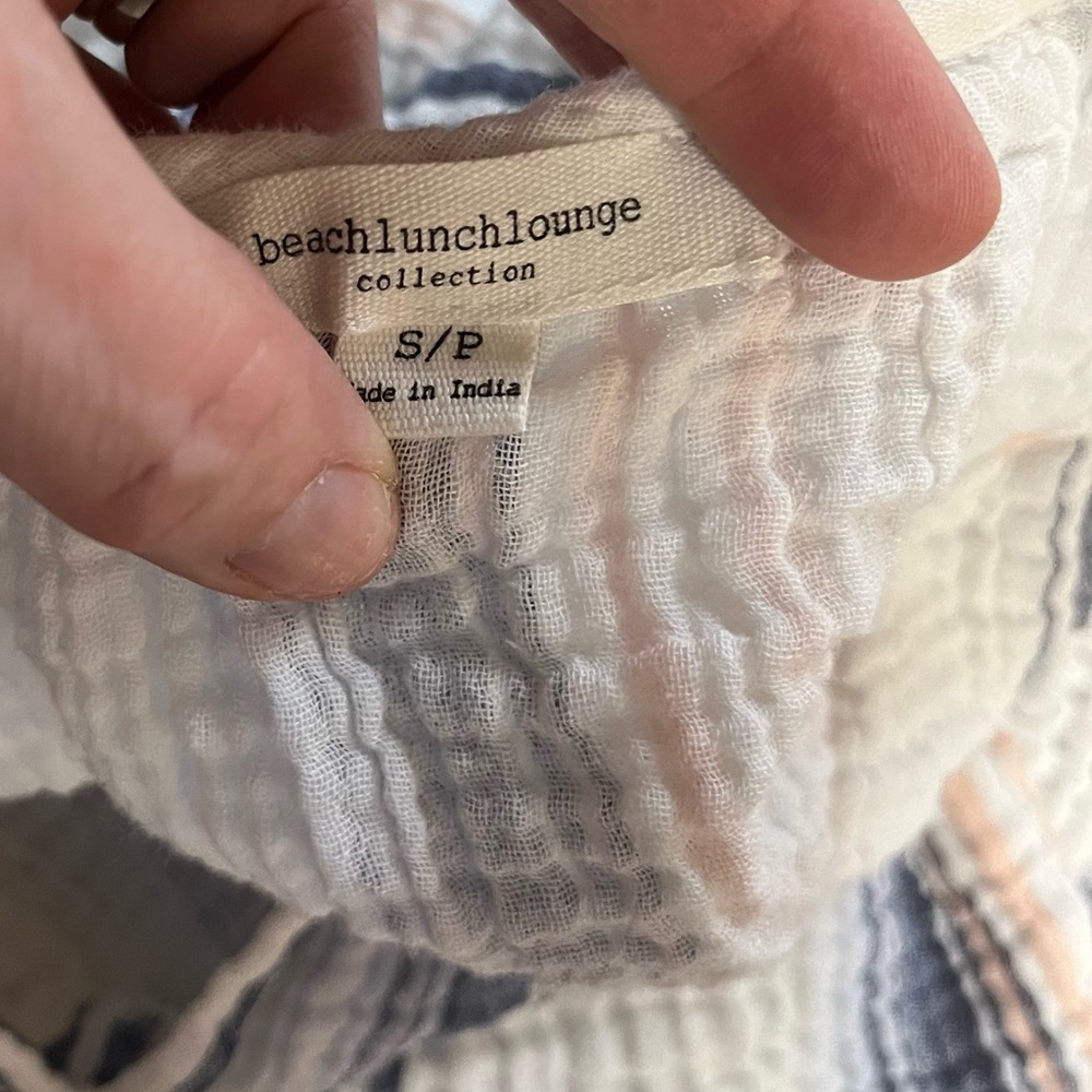 Beach lunch lounge pullover top size small - Picture 4 of 8